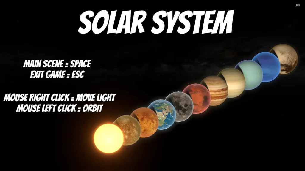 Solar System Game abdalrahman alhaymouni